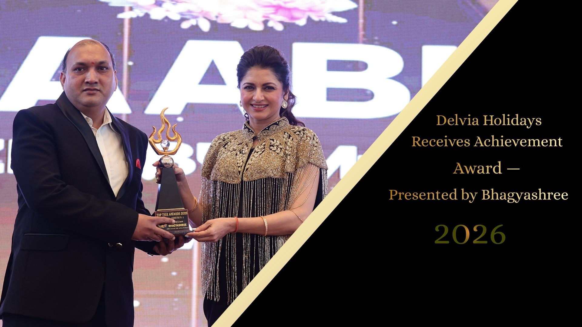 Delvia Holidays Achievement Award By Bhagyashree 2026
